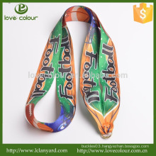 Colorful heat-transfered Medal lanyard/sublimation lanyards